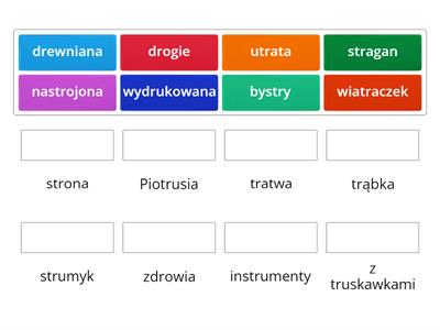 głoska/r/ po tr,dr