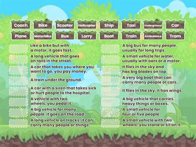 Get Involved A1+ Transport