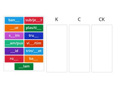 K/C/CK Rule