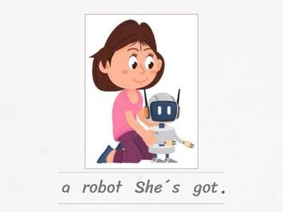 3rd person HAVE + toy 