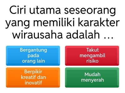 PENERAPAN KARAKTER WIRAUSAHA