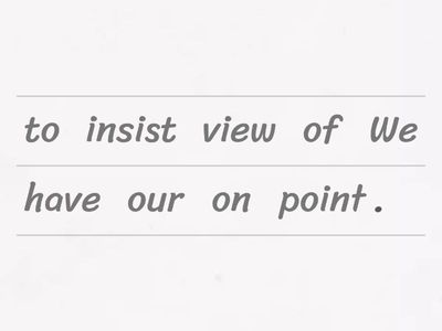 Exploring Positions: Phrases