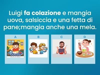 ITALIANO L2 - Cosa mangiano?