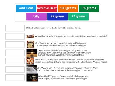 Conservation of Mass/Matter