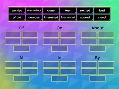 Adjectives with prepositions