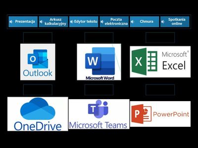 1.Produkty Microsoft  / Dopasuj