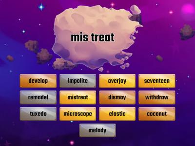 Multisyllable Match (all vowel teams and diphthongs)