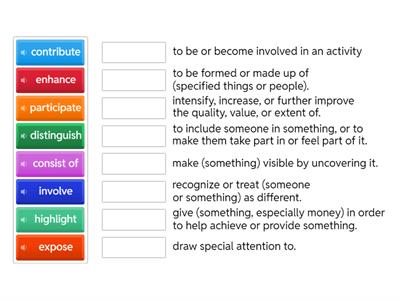 FCE vocabulary 1