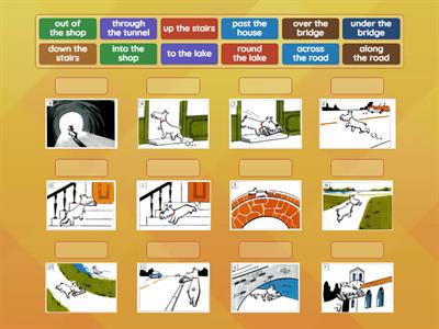 Expressing movement (English A2)