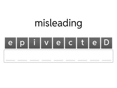 SAT Vocabulary Anagram