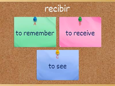 Present Tense Regular IR Verbs Spanish