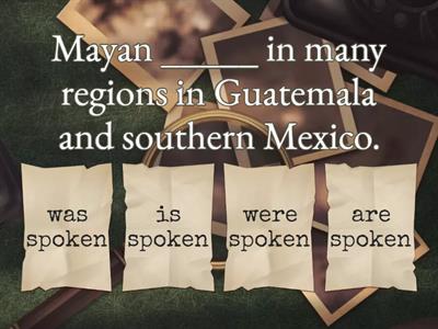 Present and past simple passive (A2)