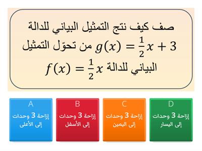 تحويل الدوال 2