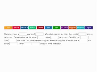 P2 Magnets wordfill