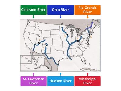 6 major Rivers 