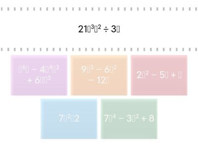 Division of Polynomials