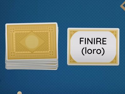 VERBI IRREGOLARI LIVELLO A1-A2