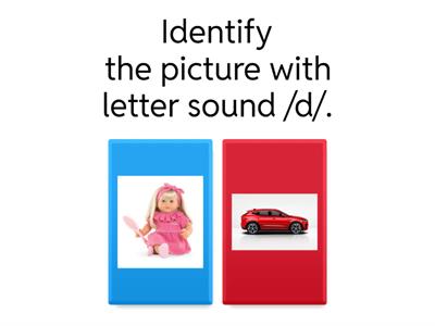 Letter sound /d/