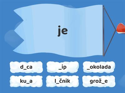 ije, je, ć, č, dž i đ