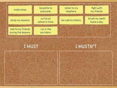 5th Grade - Unit 7.09 (must/mustn't)