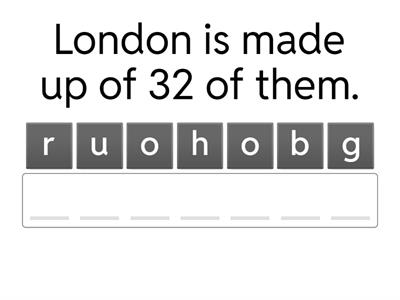 'ough' letter string