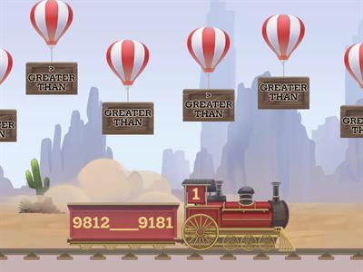 Comparing 4-digit Numbers