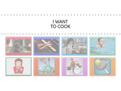 YOUNG LEARNERS VOCABULARY WANT