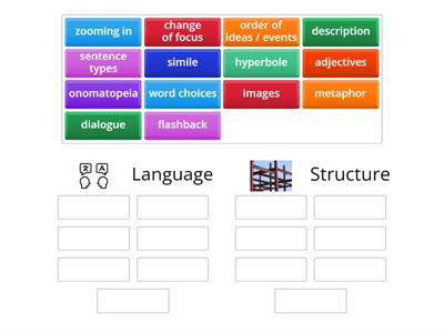  Language and structure
