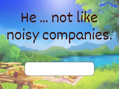 do / does / am / is / are