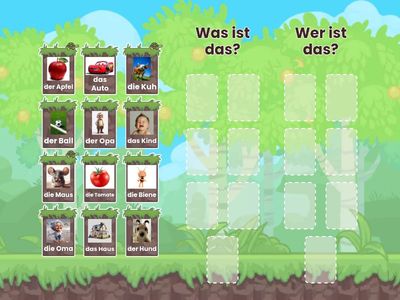 Was ist das?/Wer ist das?