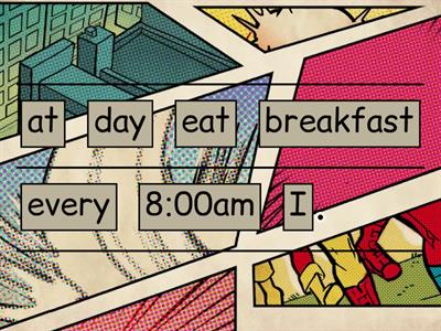 Present simple I/you/we/they 