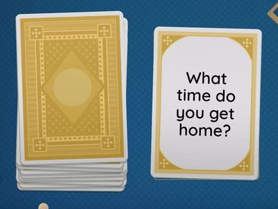 IB2 Daily Routine Questions