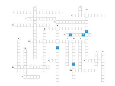 All Topics Physics Crossword