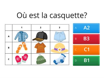 Jeu spatial - vêtements