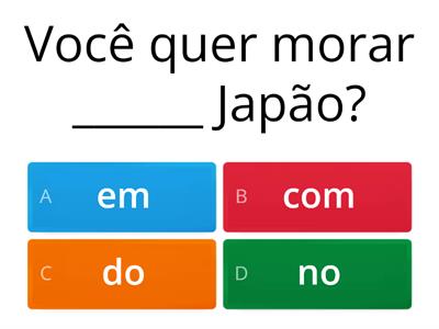 Preposições