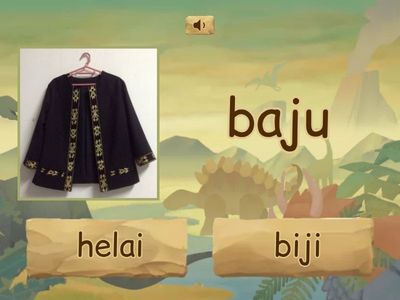 P1 Penjodoh Bilangan @ orang, ekor, buah, biji, helai (10 Kuiz)