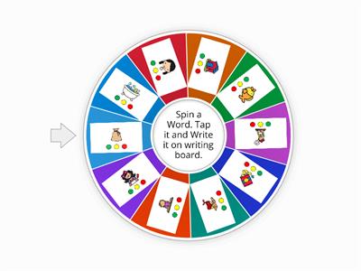 Digraph Wheel spelling