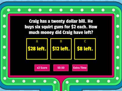   Two-step word problems