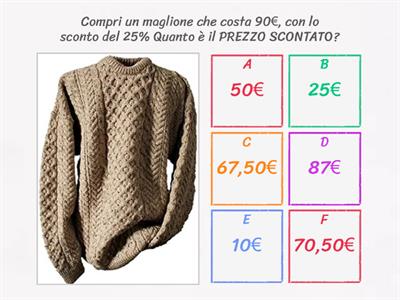 Percentuali e problemi