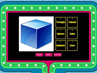 Identify the 3D Shapes!