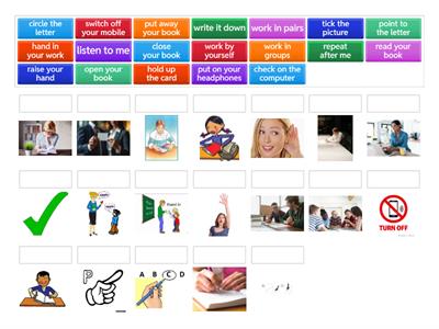 ESOL classroom instructions