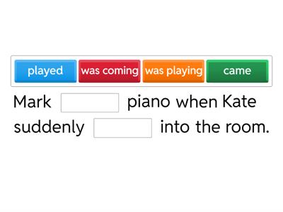 Past Continuous & Past Simple