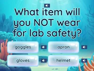 Lab Safety Quiz