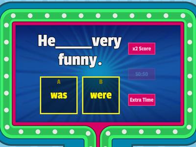 Gap complete - Was/were