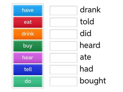 Irregular Verbs-easy