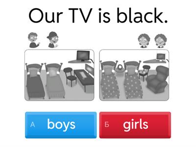 Academy stars our/their