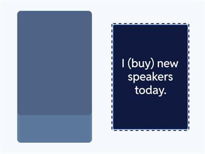 Present simple vs continuous - speaking cards