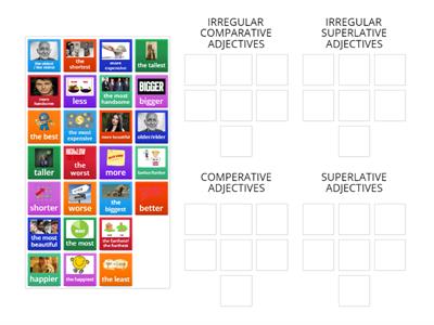 COMPARATIVE AND SUPERLATIVE ADJECTIVES 