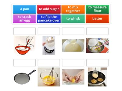 Pancakes: Vocabulary