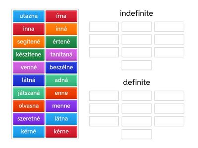 Conditional form - Indefinite or definite? (1st person)